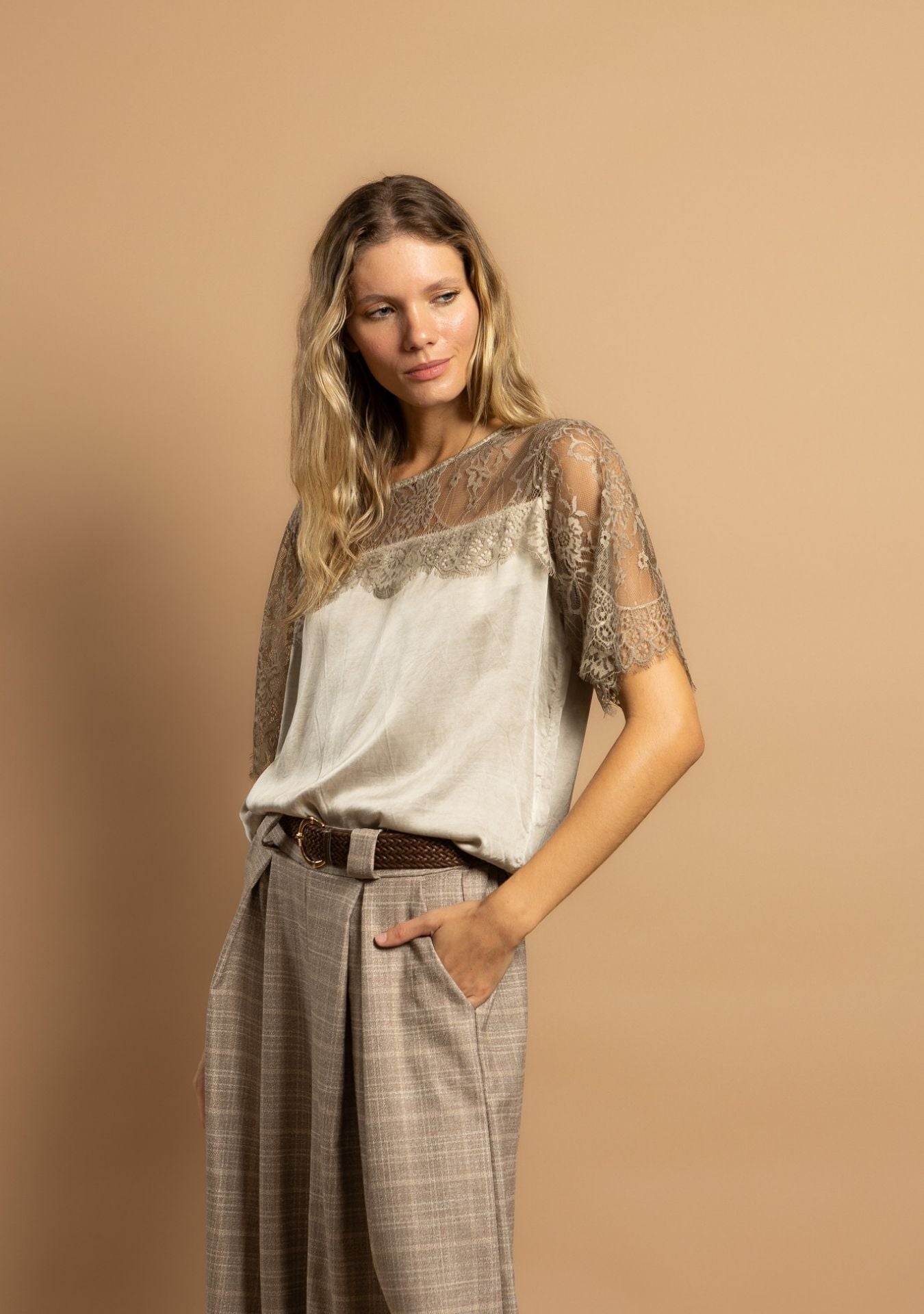 Shoulder Lace Top