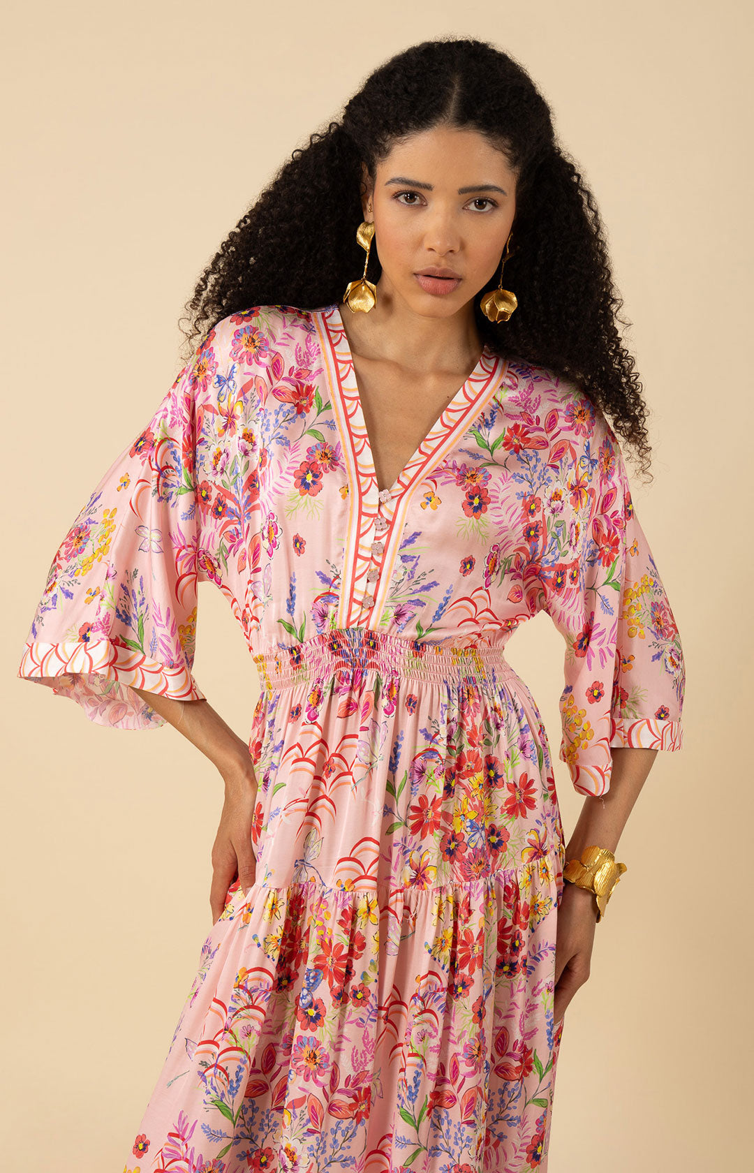 Vestido Rosa Hale Bob