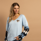 T-Shirt Plaid Sleeve