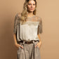 Shoulder Lace Top