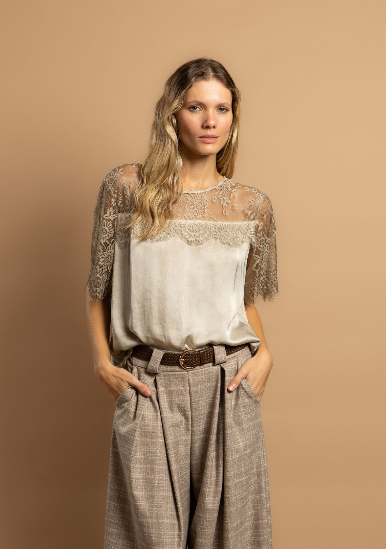 Shoulder Lace Top