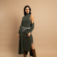 Long Cardigan Verde