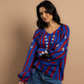 Stripe Heart Blouse
