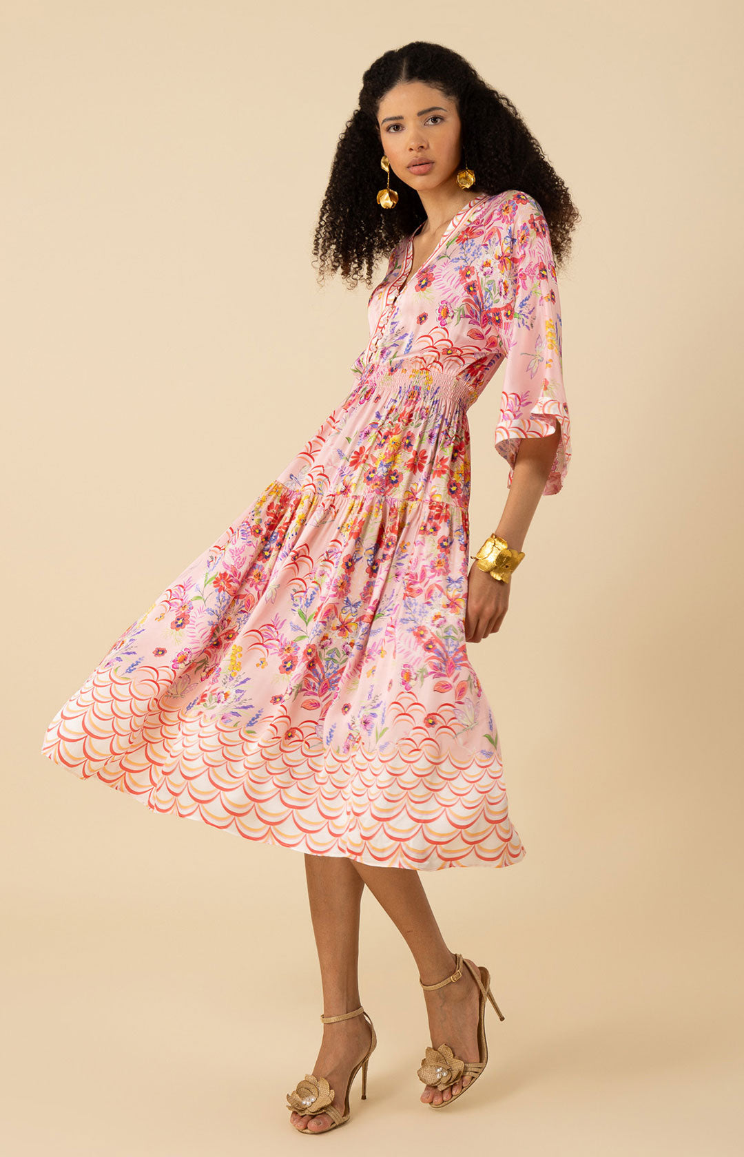 Vestido Rosa Hale Bob