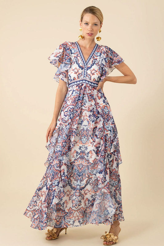 Vestido Azul Romãntico
