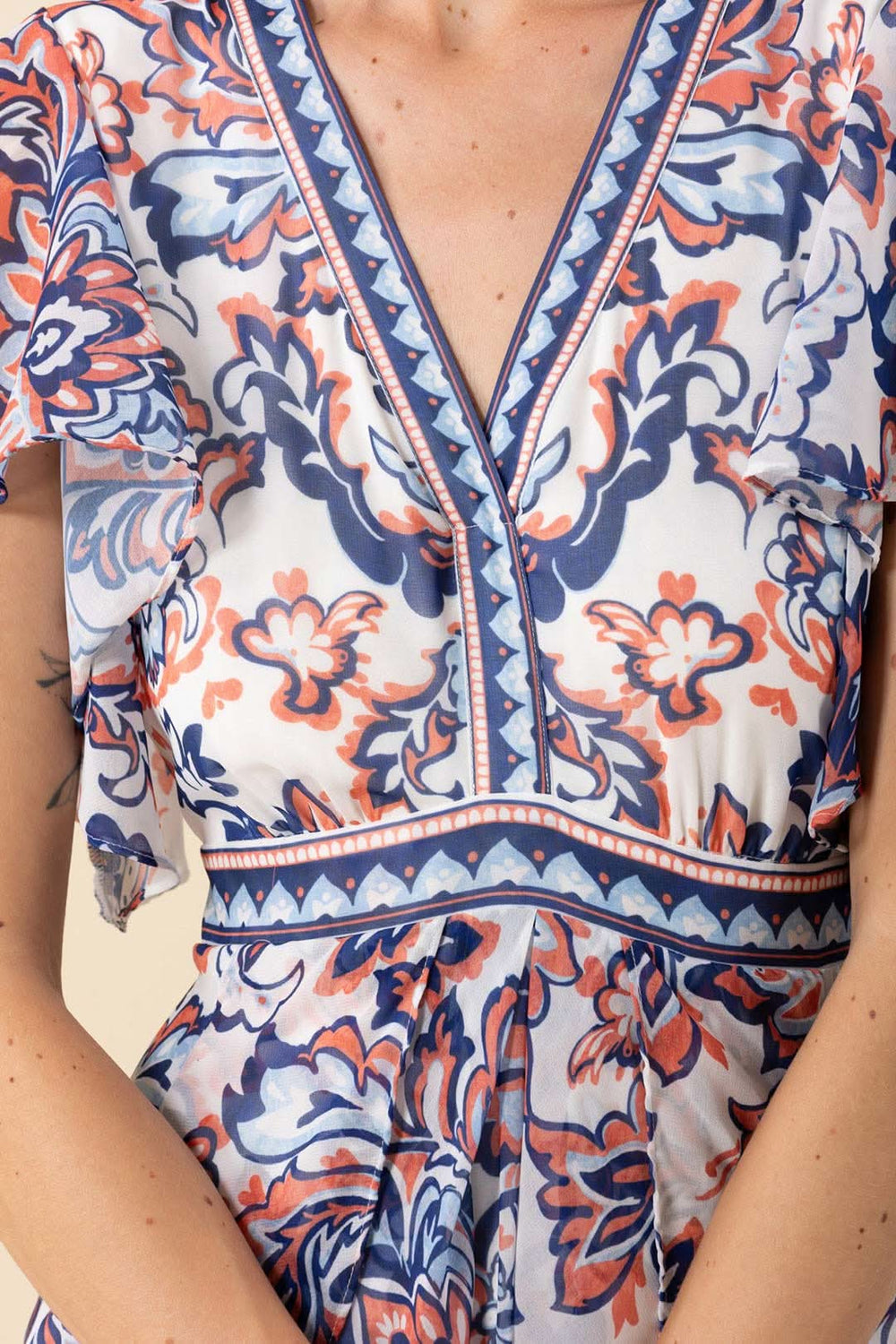 Vestido Azul Romãntico